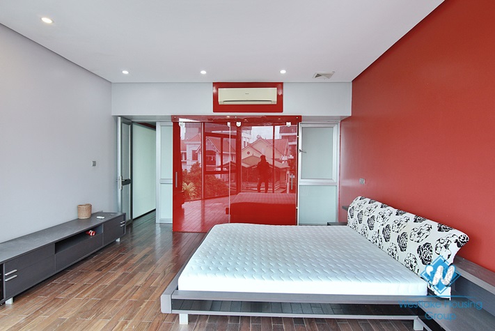 Unique roof-top swimming pool house for rent in Tay Ho, Hanoi 